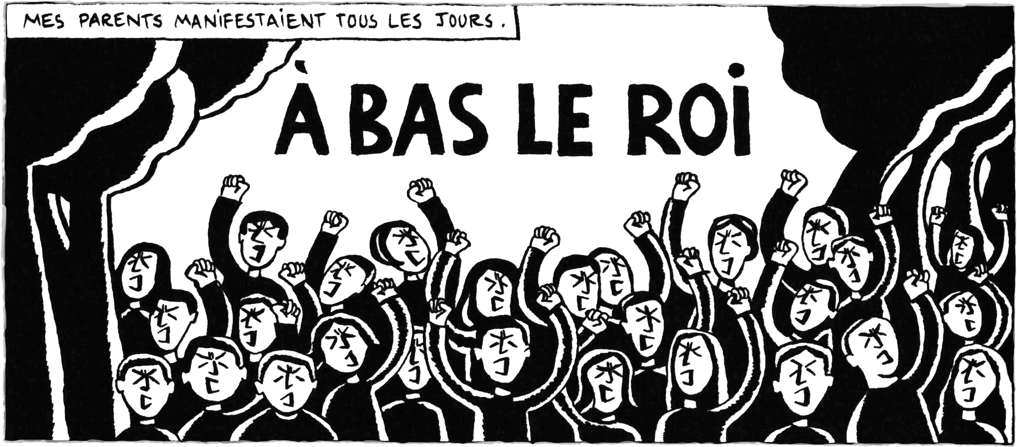 a bas le roi clicked